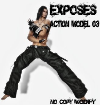 Second Life Marketplace - EXPOSES - ACTION MODEL 03 - NO COPY